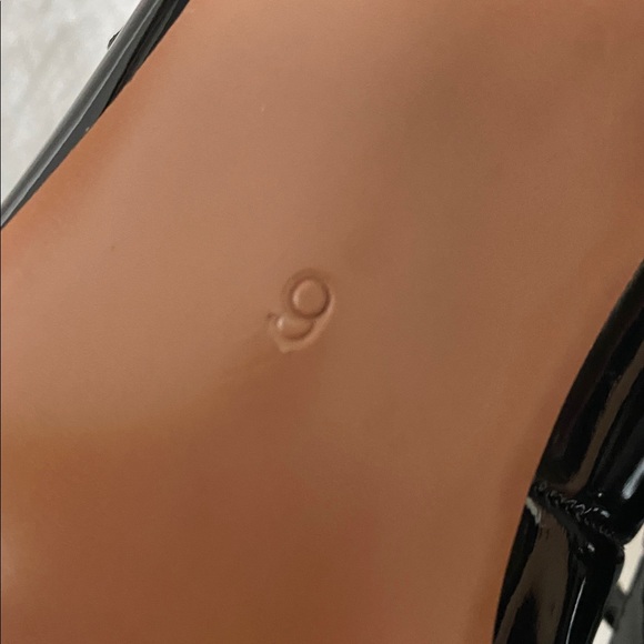 ASOS Patent Leather Mary Jane Heels Black Strappy Block Heel 9 NWOT - Picture 9 of 11